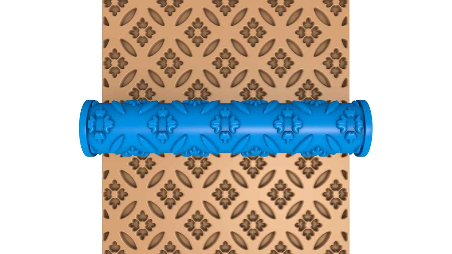 Textured roller ROD029: Art, Baking, Craft