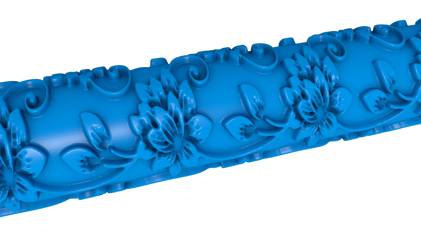 Textured roller ROD031: Art, Baking, Craft