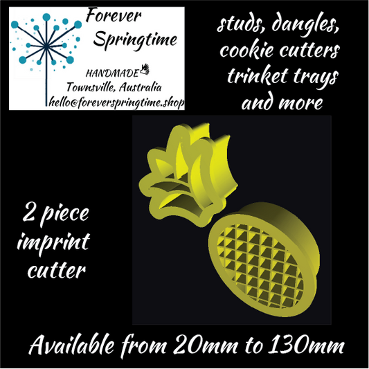PINEAPPLE Imprint Cutter: Art, Baking, Craft