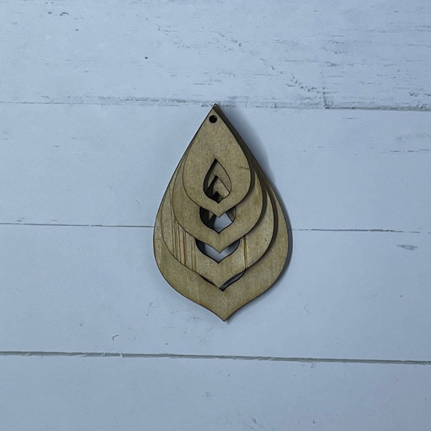 Blanks Bulk TEAR DROP 1 Jewellery Earrings Wood | 25 PAIRS (50 pieces) | 30mm, 40mm, 50mm, 60mm