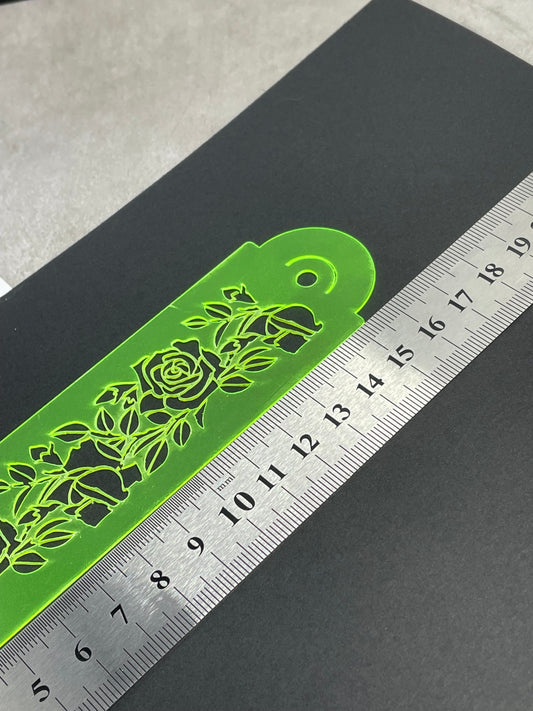 FLORAL STRIPES 'B' Stencil | Australian home made