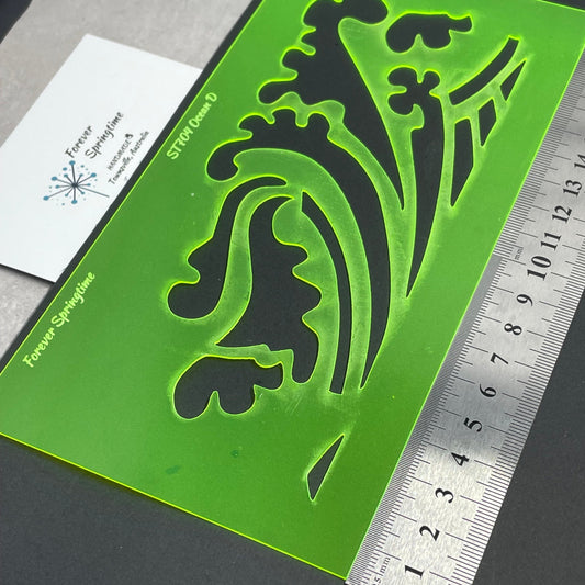 OCEAN 'C' Stencil | Australian made
