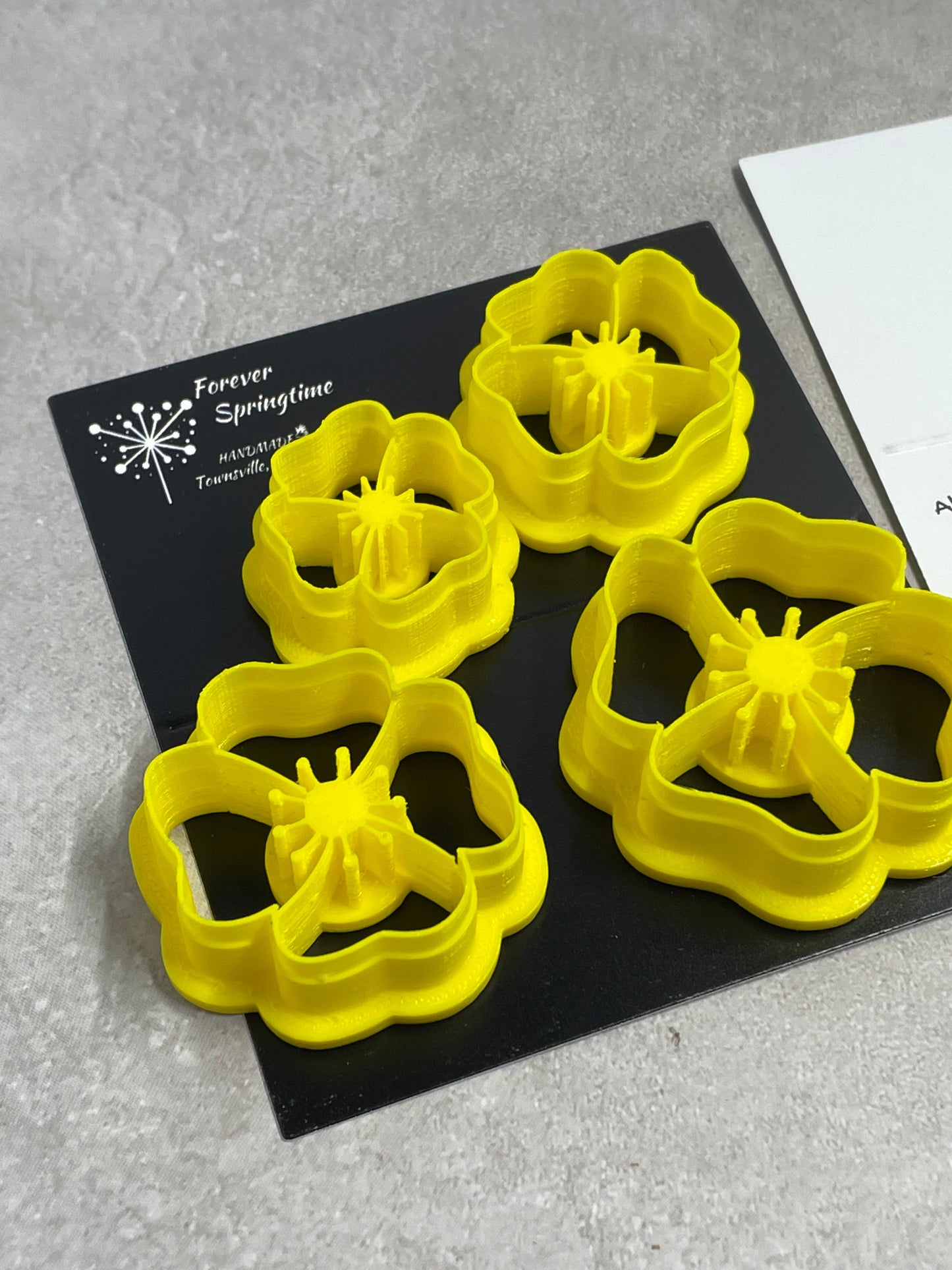 POPPY FLOWER Australian Cutters (set of 4): Art, Baking, Craft