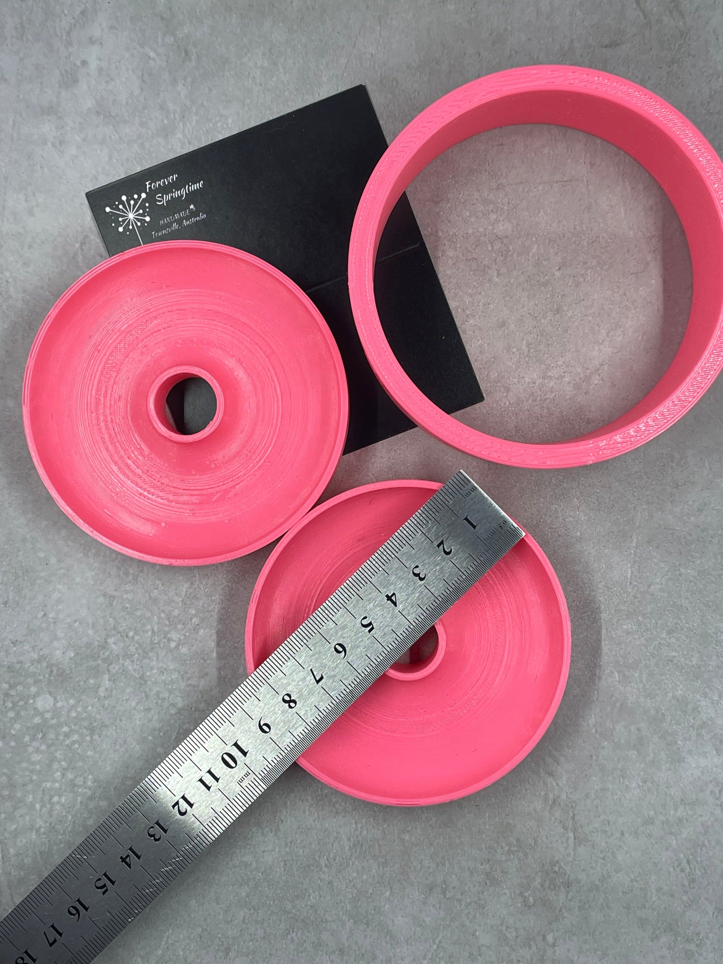 DONUT bath bomb mould/mold for DIY bathbombs | Australian home made