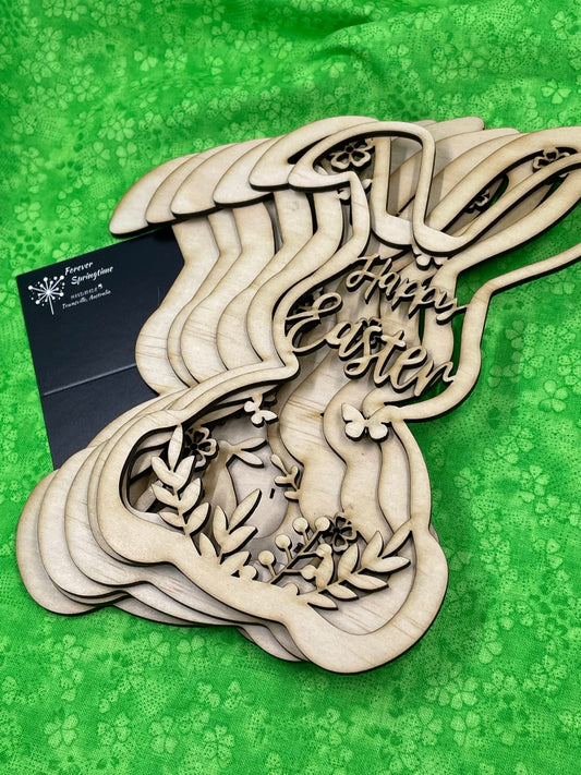 Deluxe Craft DIY Kit EASTER BUNNY 'A' 6 layers: Art, Baking, Craft