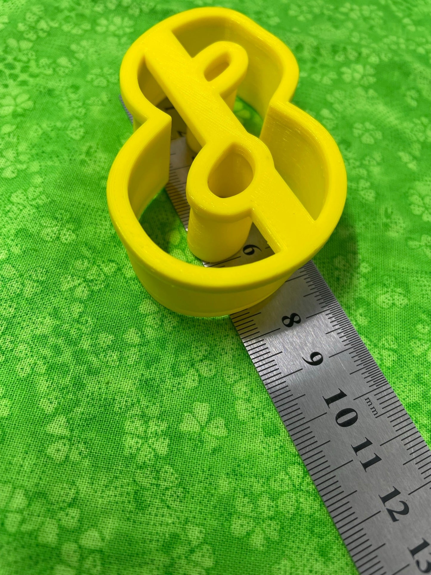 NUMBERS 0 1 2 3 4 5 6 7 8 9 Font D Cookie Cutter for Fondant / Polymer Clay / Clay / Plasticine