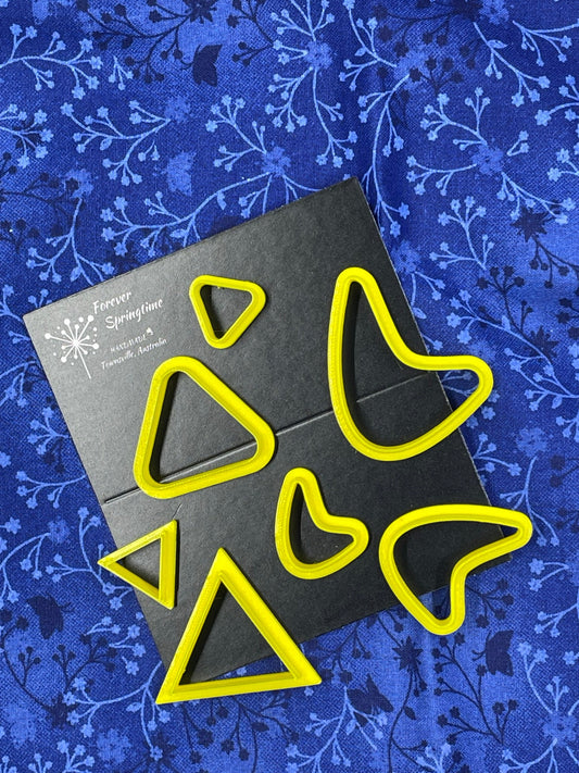 TRIANGLE Cutters (7 cutters): Art, Baking, Craft