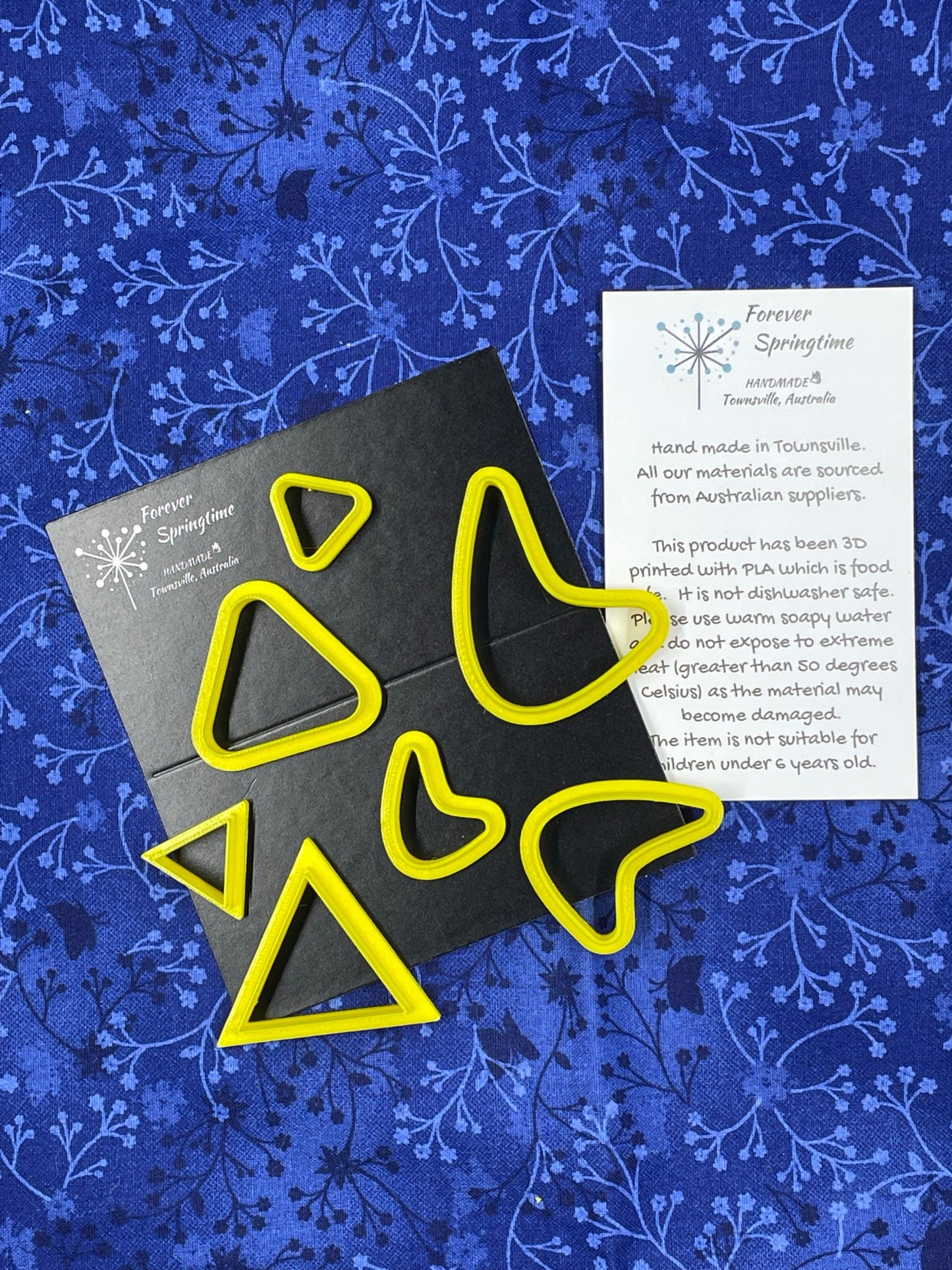 TRIANGLE Cutters (7 cutters): Art, Baking, Craft