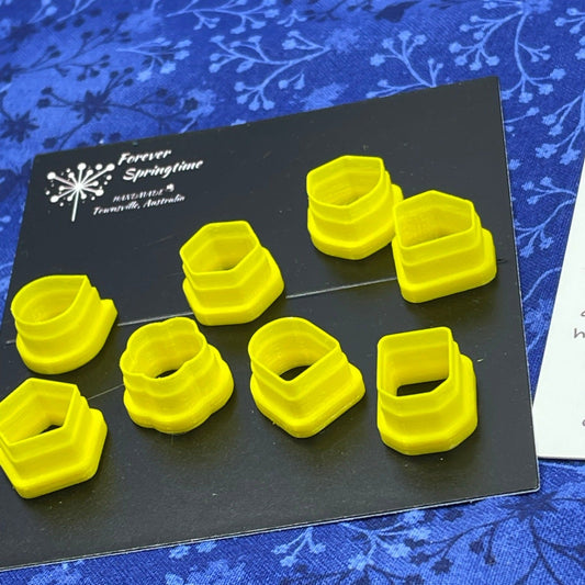 SHAPES C Cutters (8 cutters) : Art, Baking, Craft