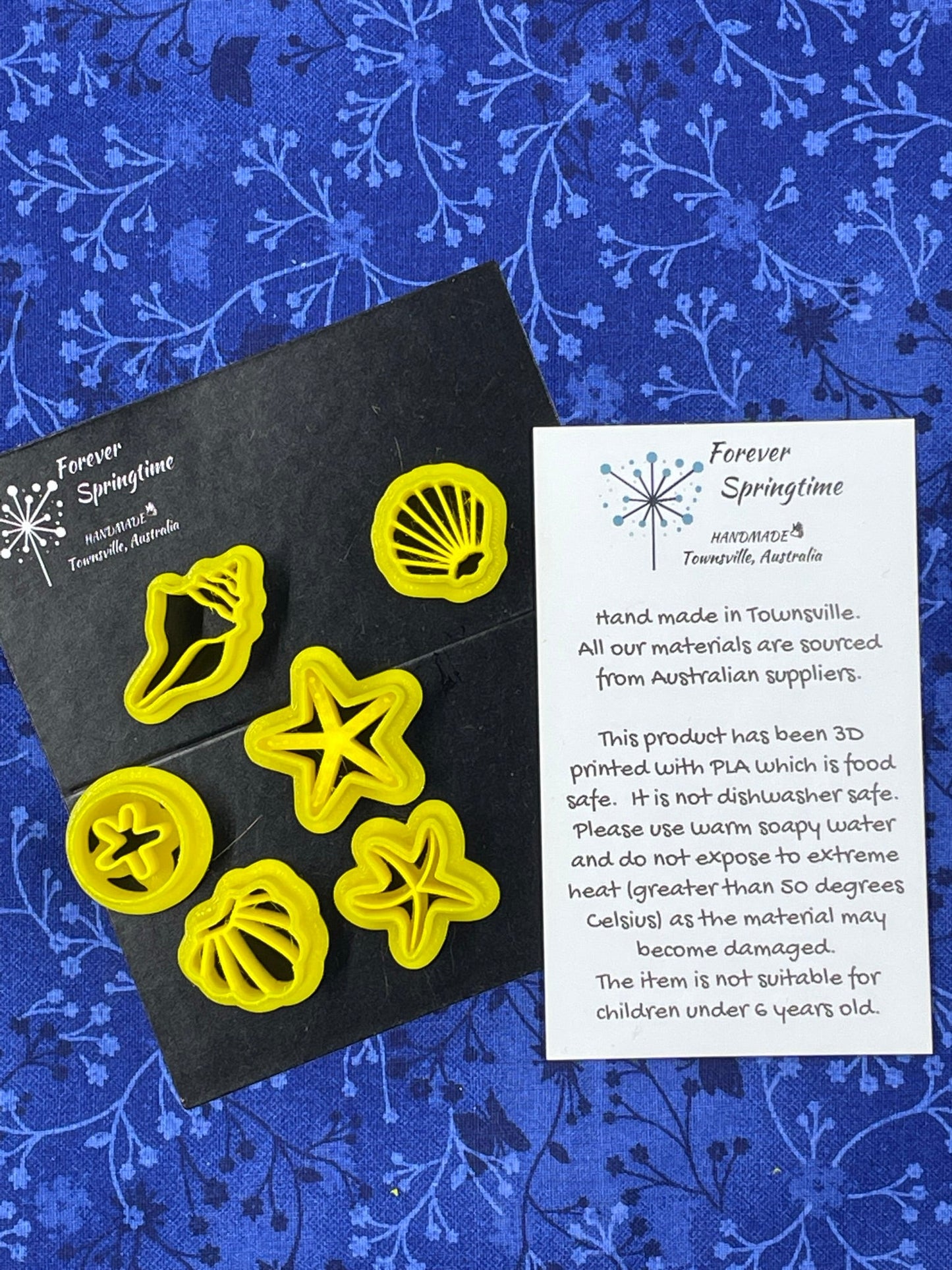 Under the sea STUD PACK Cutters (6 cutters): Art, Baking, Craft