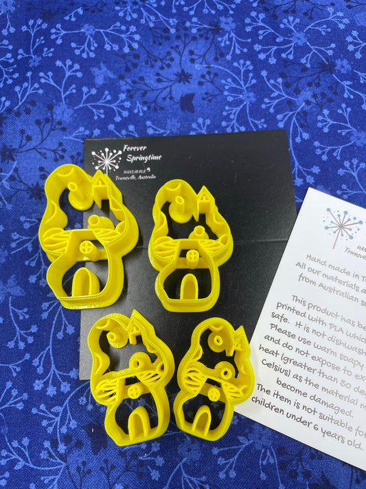 MUSHROOM HOUSE CUTTER: Art, Baking, Craft