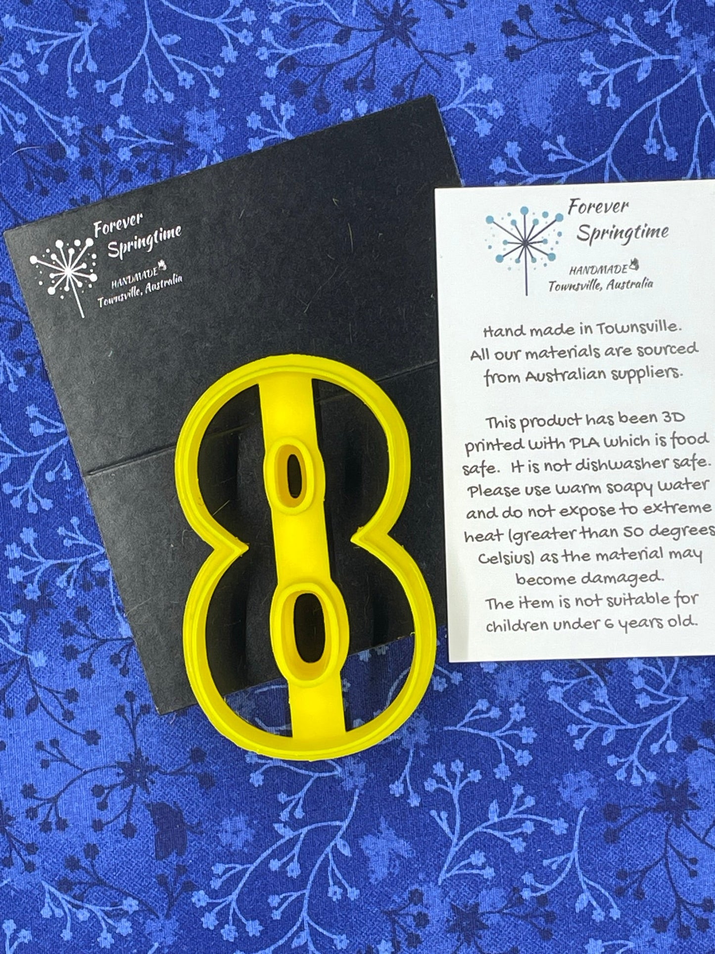 NUMBERS 0 1 2 3 4 5 6 7 8 9 Font B Cookie Cutter: Art, Baking, Craft
