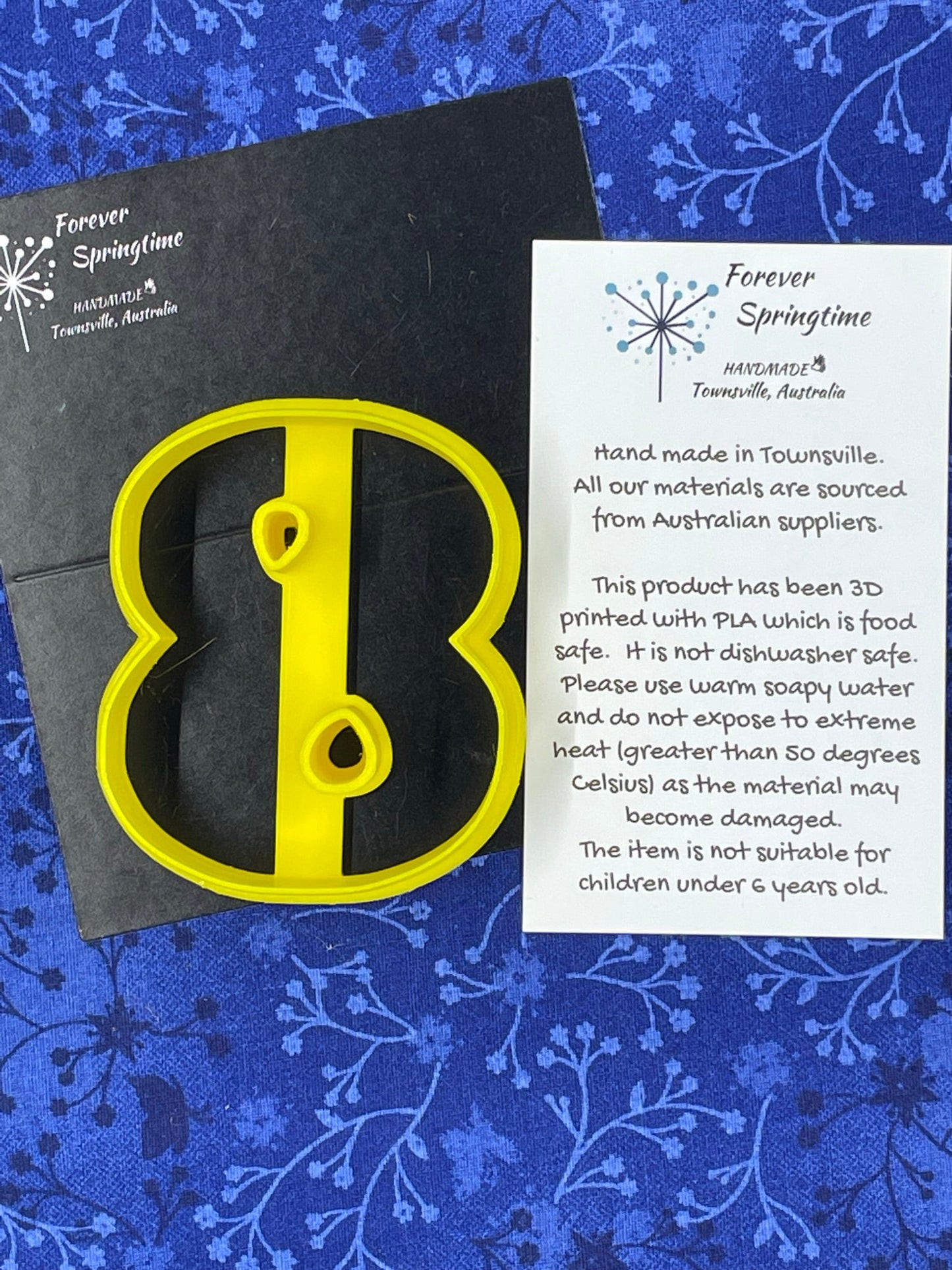NUMBERS 0 1 2 3 4 5 6 7 8 9 Font A Cookie Cutter: Art, Baking, Craft