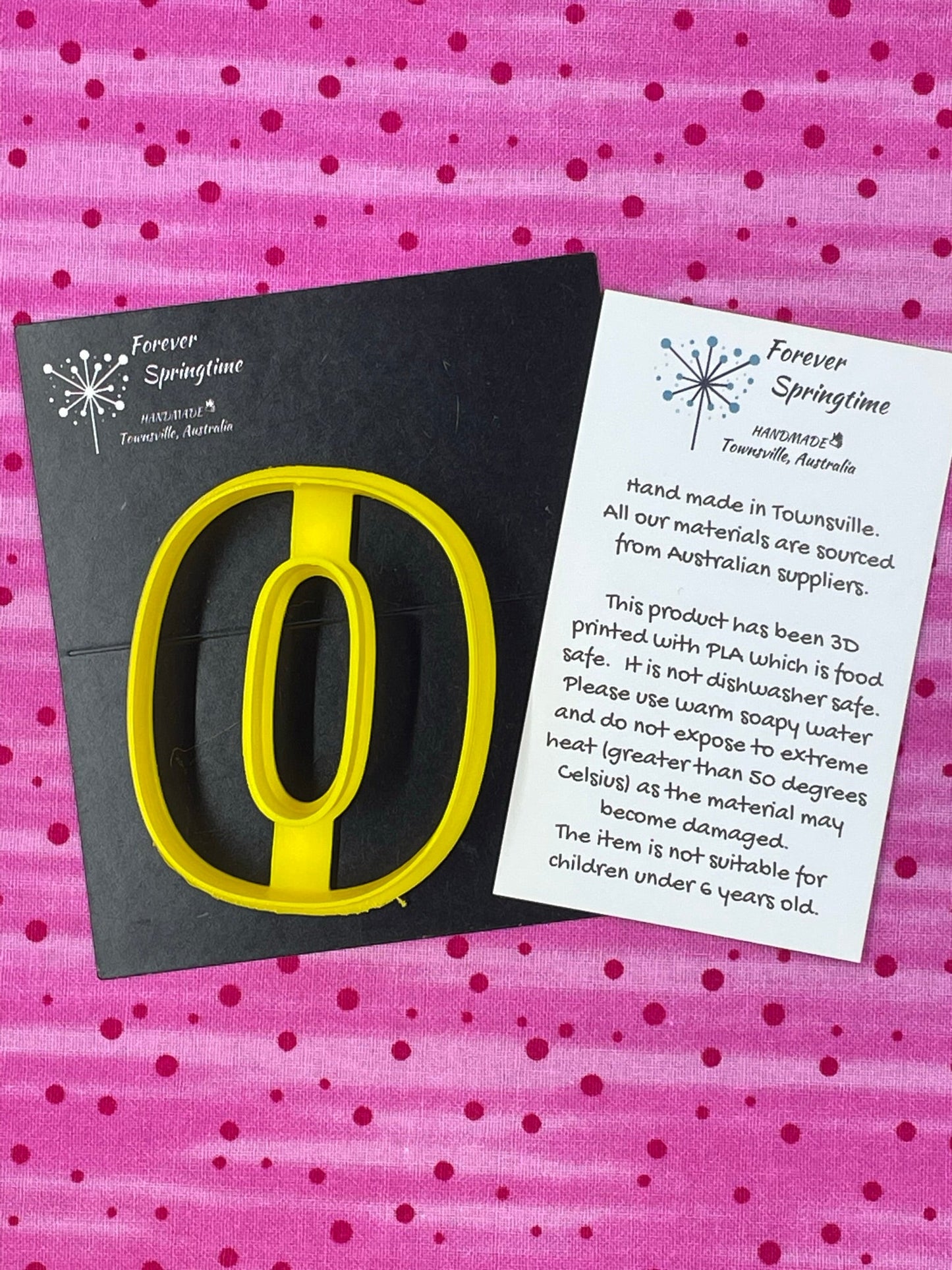 NUMBERS 0 1 2 3 4 5 6 7 8 9 Font C Cookie Cutter for Fondant / Polymer Clay / Clay / Plasticine