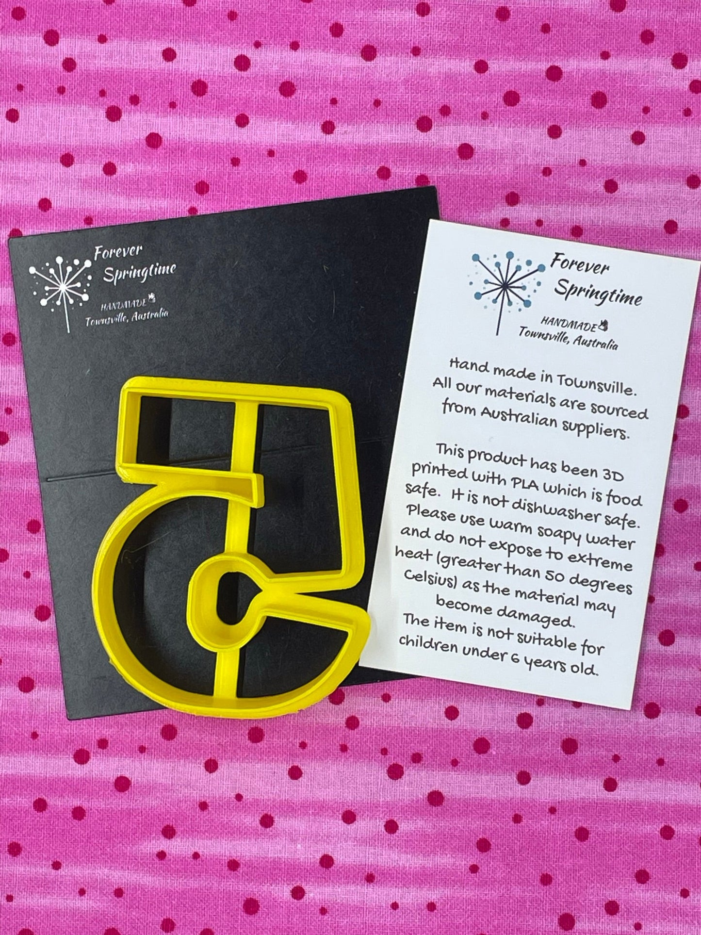 NUMBERS 0 1 2 3 4 5 6 7 8 9 Font C Cookie Cutter for Fondant / Polymer Clay / Clay / Plasticine