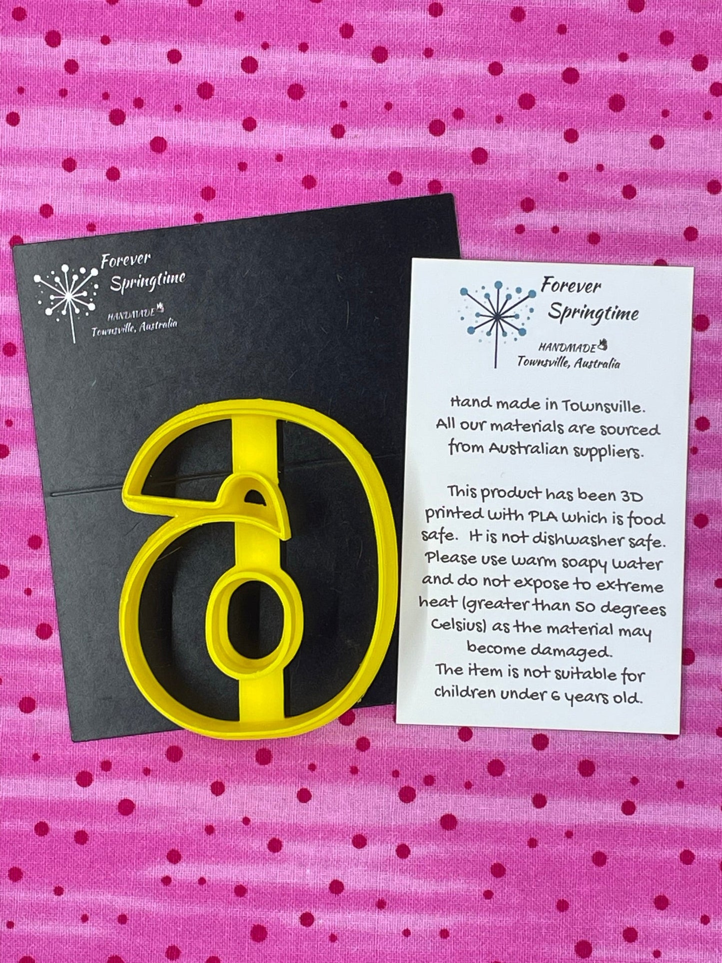 NUMBERS 0 1 2 3 4 5 6 7 8 9 Font C Cookie Cutter for Fondant / Polymer Clay / Clay / Plasticine