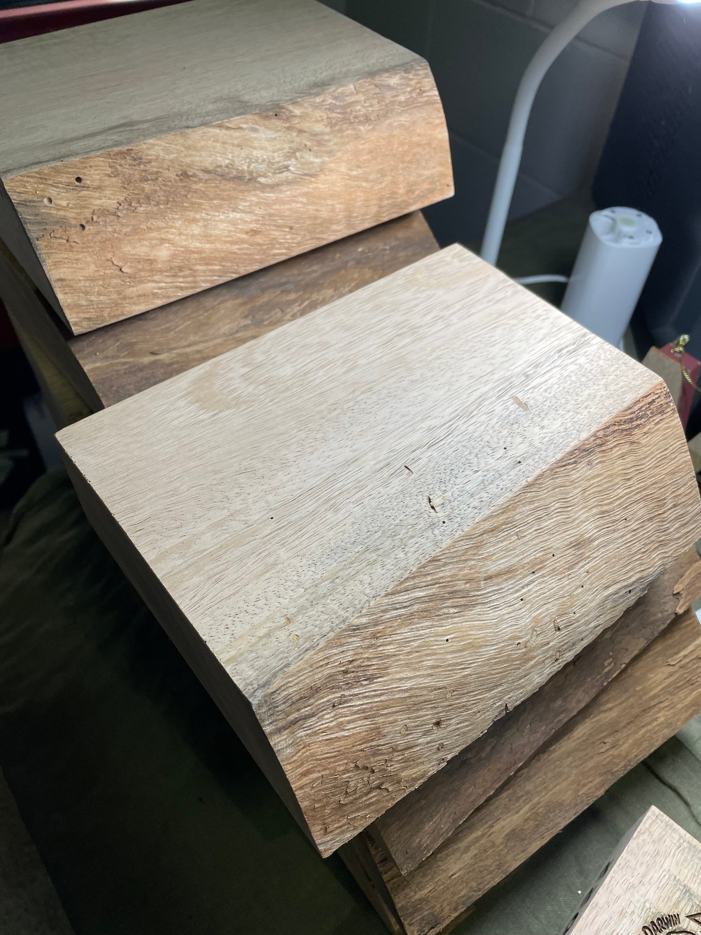 Custom Trophies - Timber and metal combination