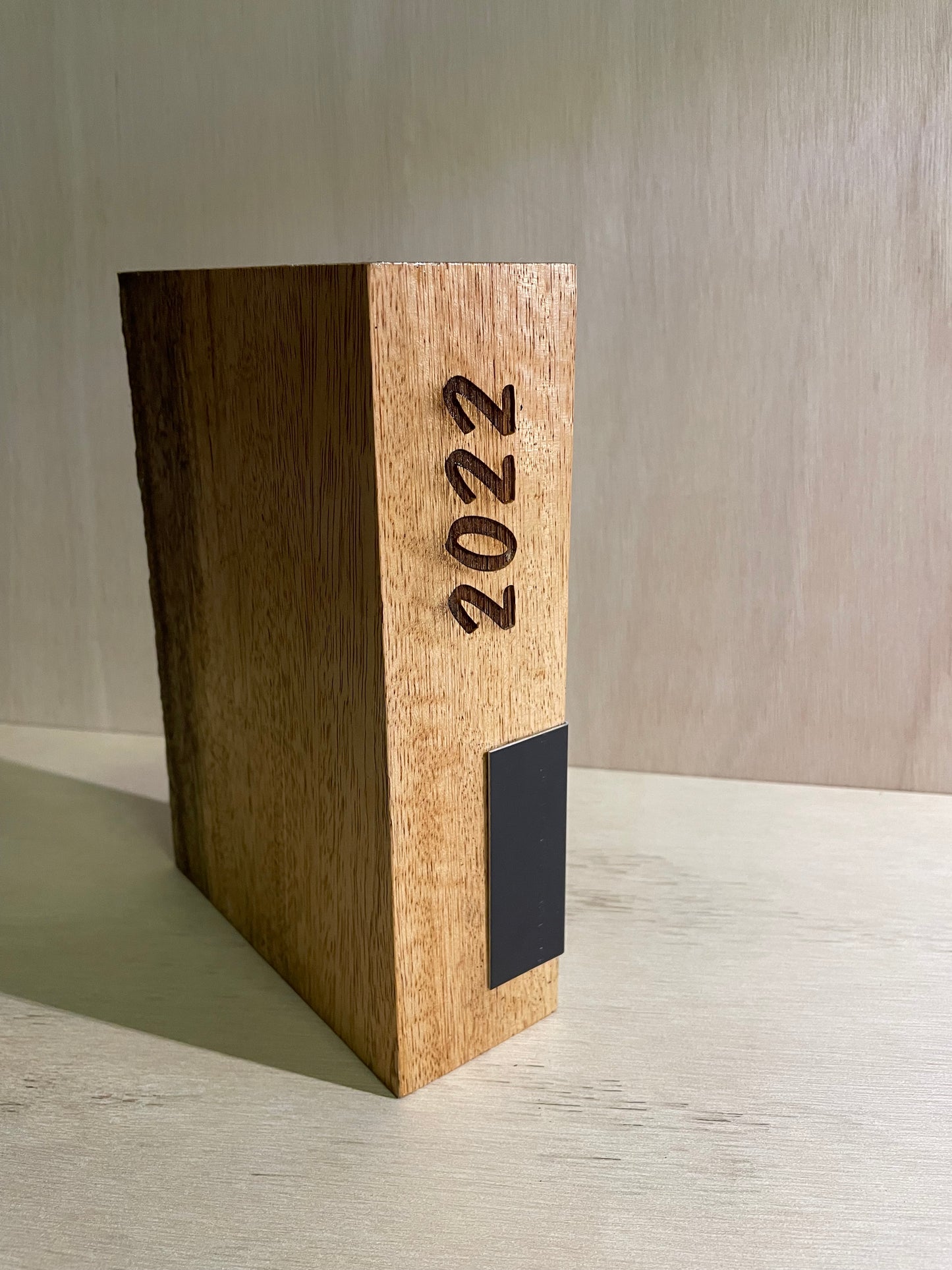 Custom Trophies - Timber and metal combination