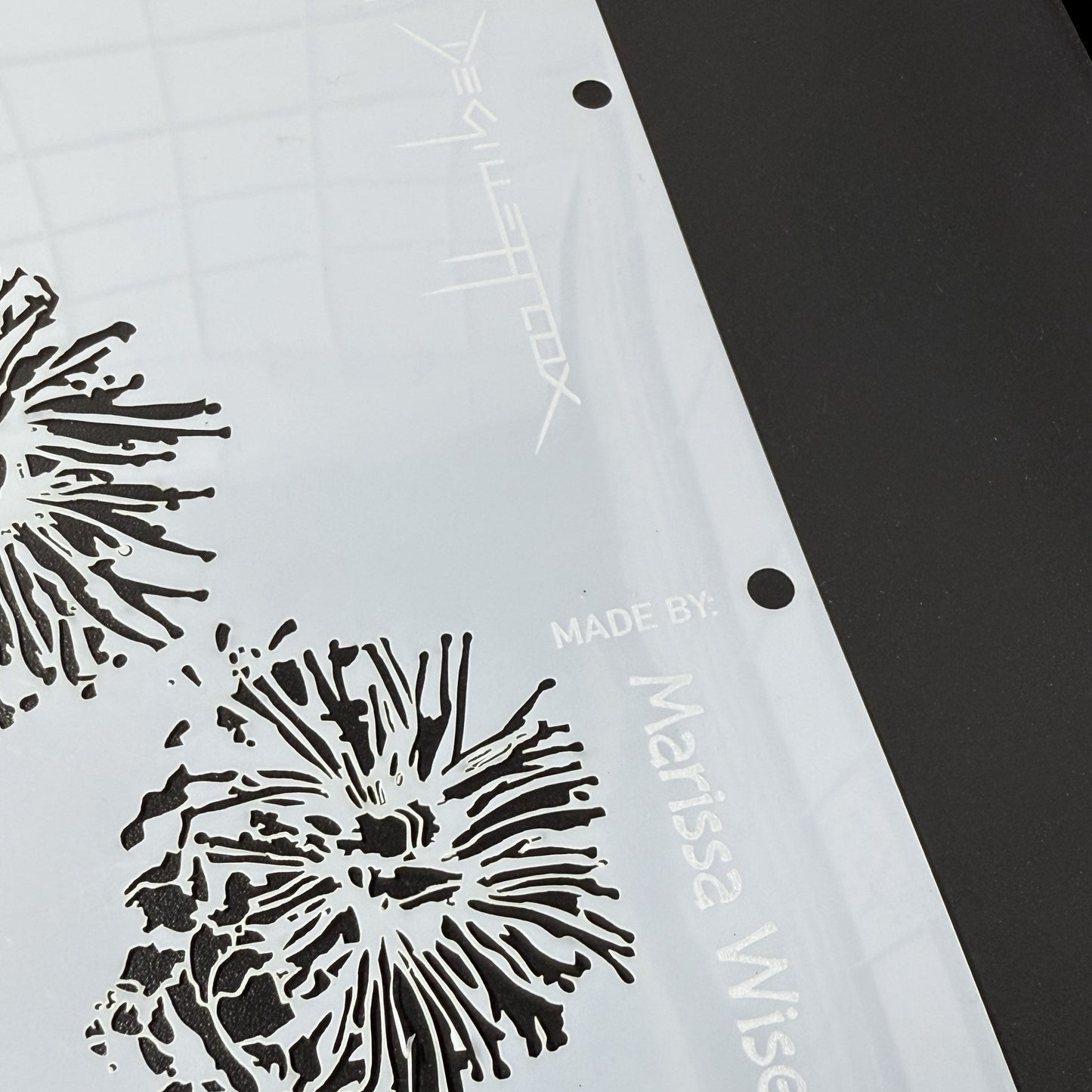 GUM BLOSSOM GLOW - 5 Stencil Set by De Gillett Cox (SET-001)