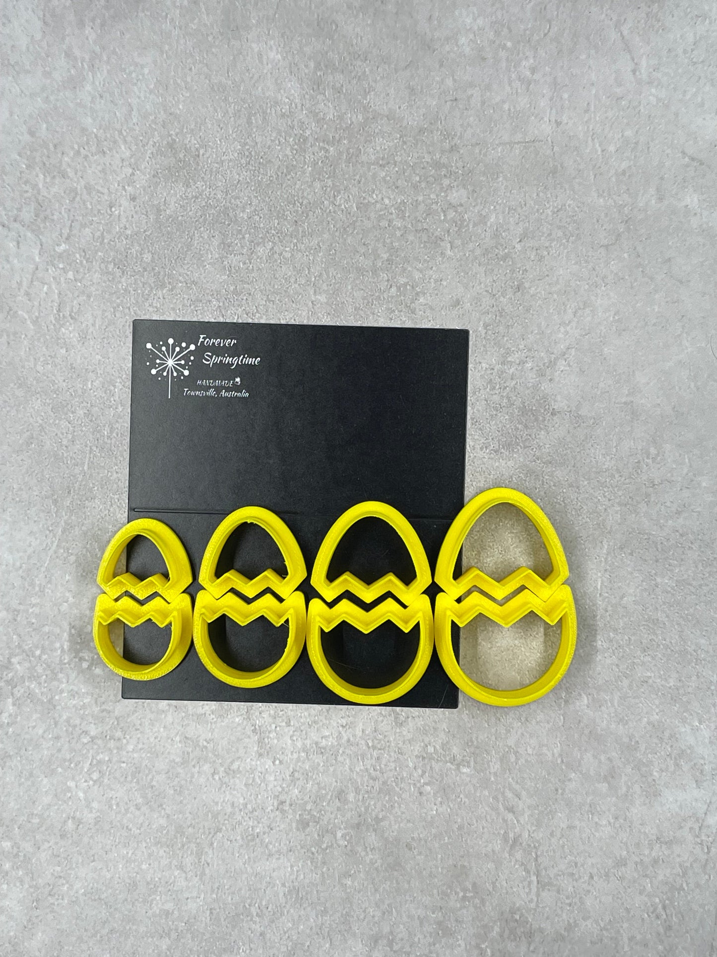 EASTER EGG Cutters (set of 4) : Art, Baking, Craft