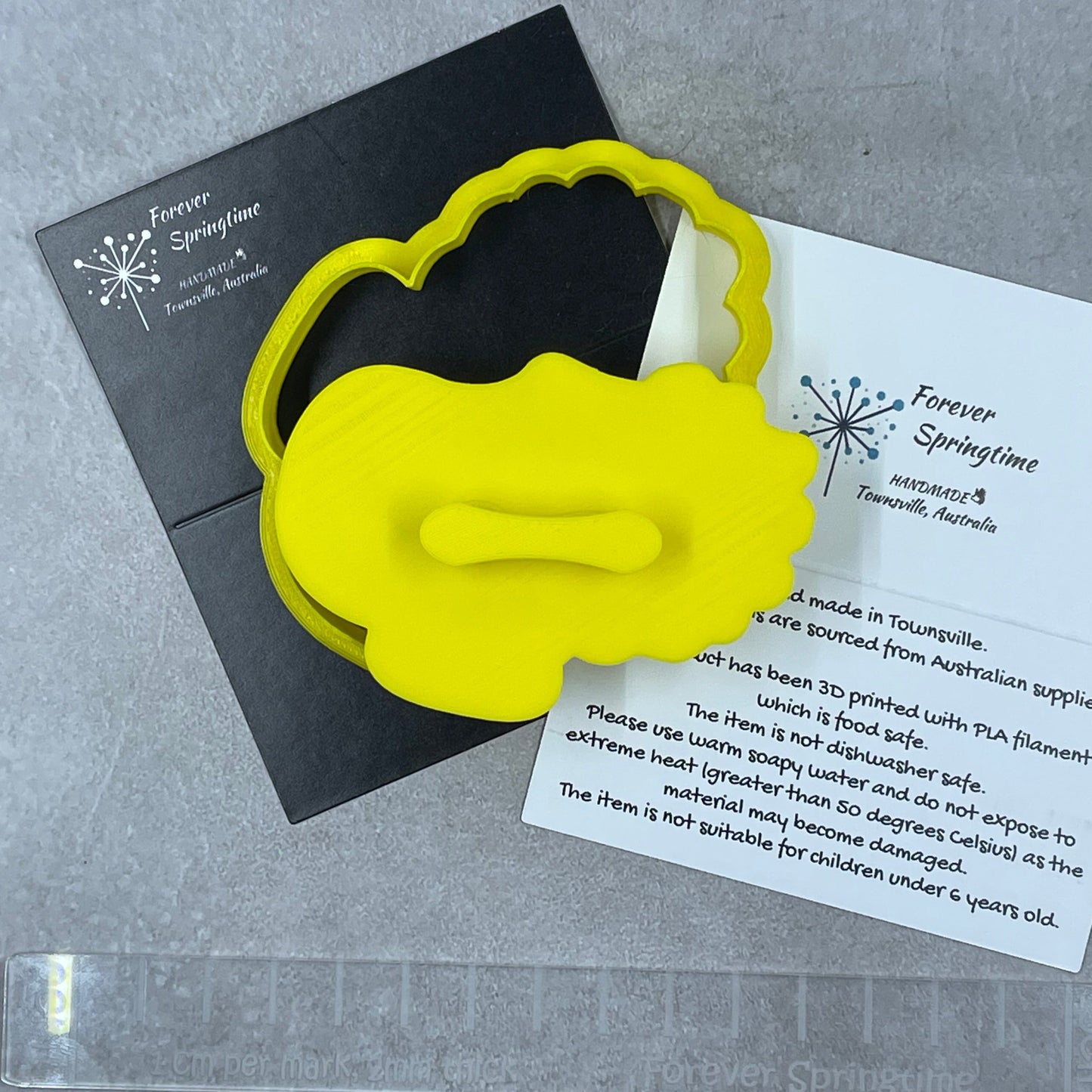Ocean SEAHORSE Cookie Cutter and Embosser Stamp for Fondant / Polymer Clay / Clay / Plasticine