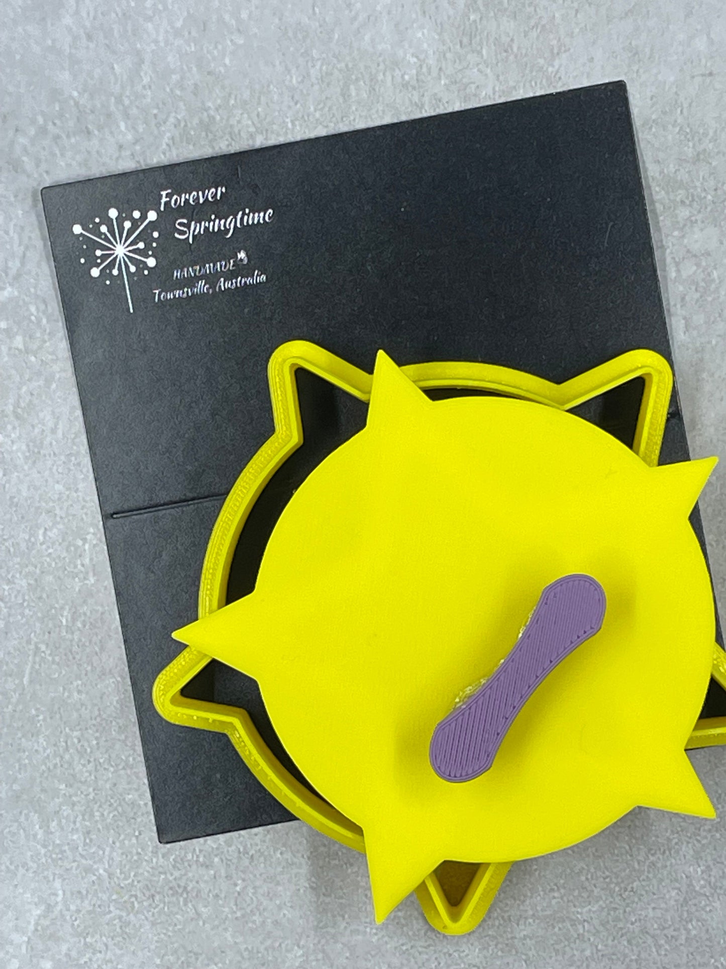 Country SHERIFF STAR embossed Cookie Cutter and Embosser Stamp for Fondant / Polymer Clay / Clay / Plasticine