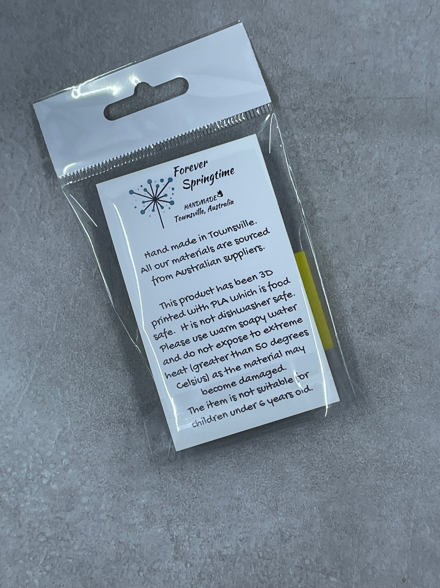 BIRTHDAY Happy Birthday 'A' Embosser Stamp for Fondant / Polymer Clay / Clay / Plasticine