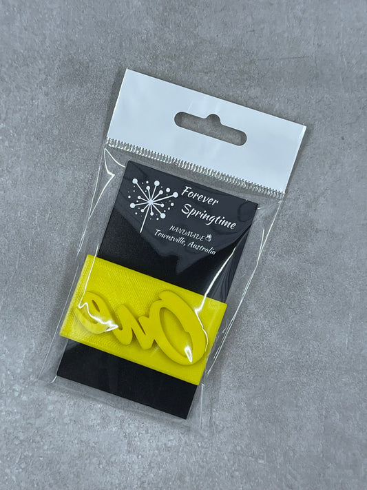 Birthday ONE style 'H' Embosser Stamp for Fondant / Polymer Clay / Clay / Plasticine