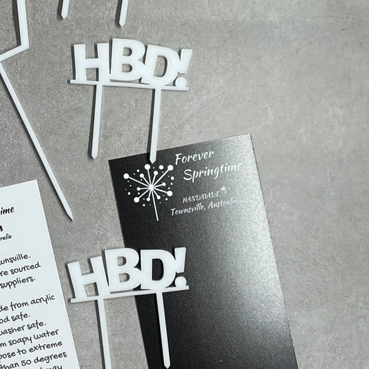 Sport HAPPY BIRTHDAY Basketball 'A' Cake Topper 'Ball' set | Acrylic