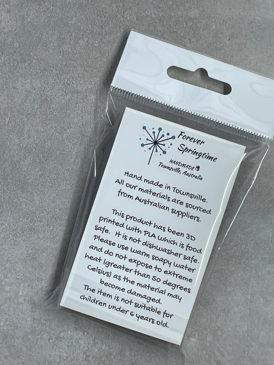 Flowers LEAVES 'B' Embossed - 3 Stamps for Fondant / Polymer Clay / Clay / Plasticine