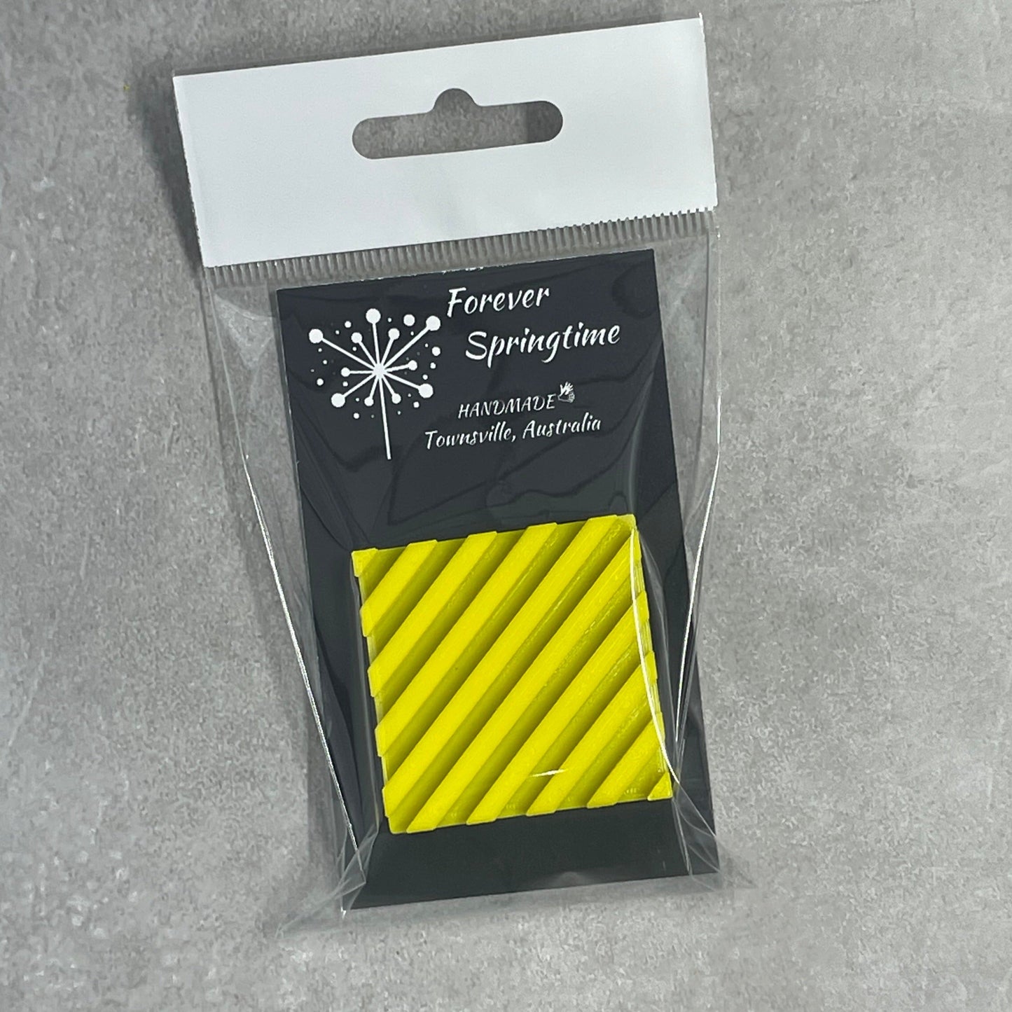 GEOMETRIC '3' Stamp for Fondant / Polymer Clay / Clay / Plasticine