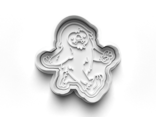 Cryptid Sasquatch Creature Cutter and Embossing Stamp: Art, Baking, Craft