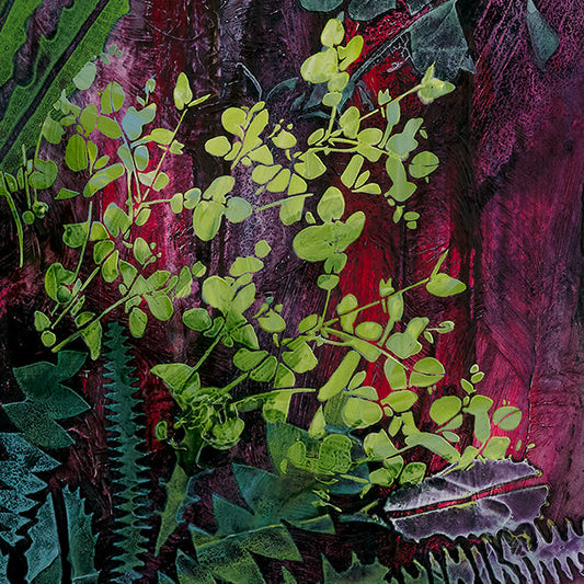 Corymbia Leaf Stencil by De Gillett Cox (F-COR-001)