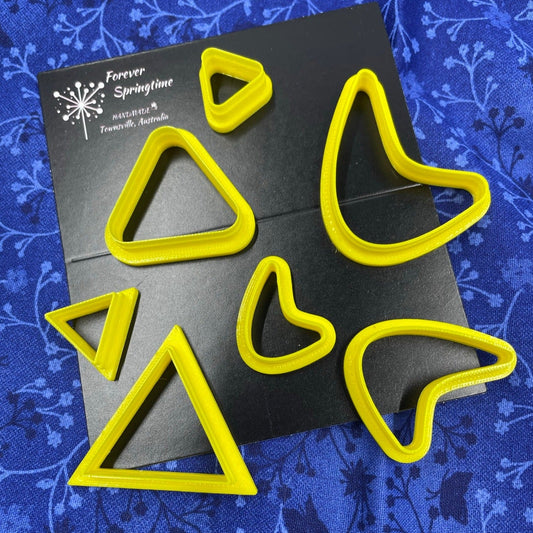 TRIANGLE Cutters (7 cutters): Art, Baking, Craft