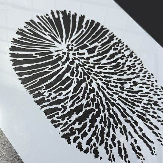 Banksia Flower Stencil by De Gillett Cox (F-BAN-001)