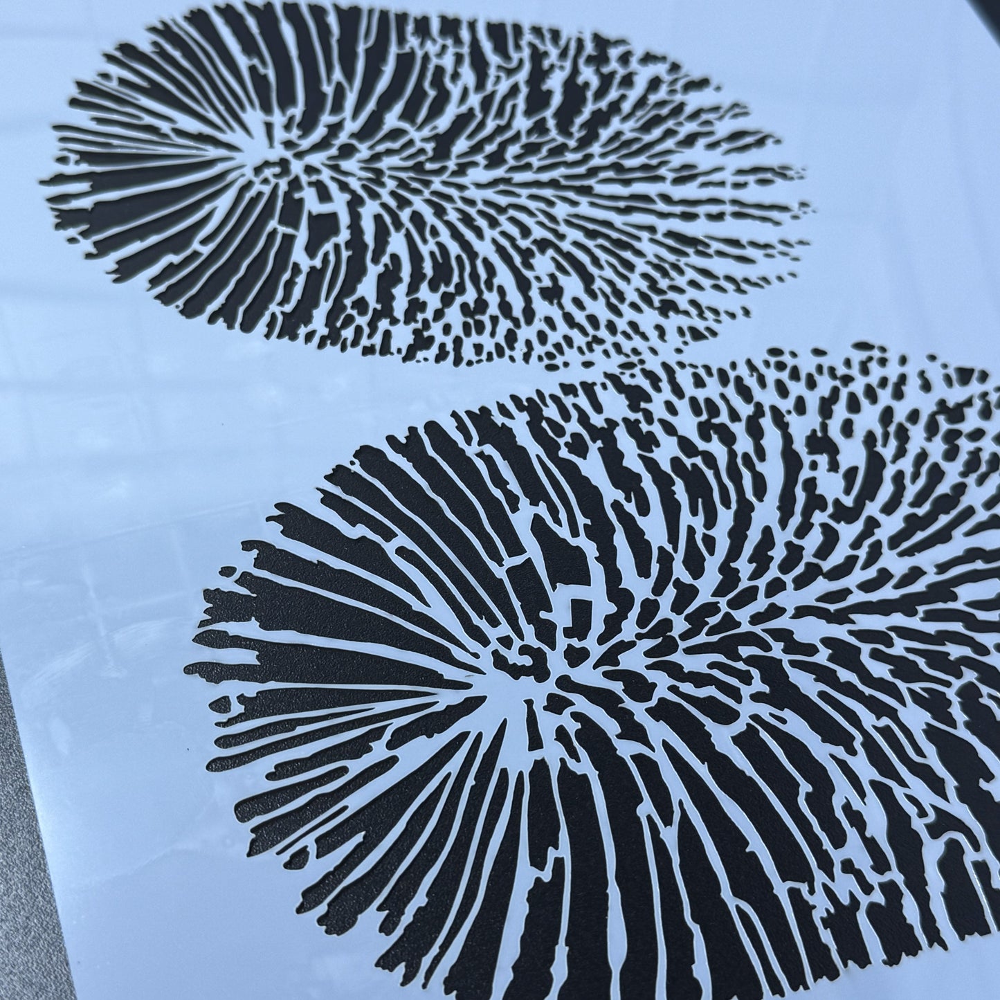 GUM BLOSSOM GLOW - 5 Stencil Set by De Gillett Cox (SET-001)