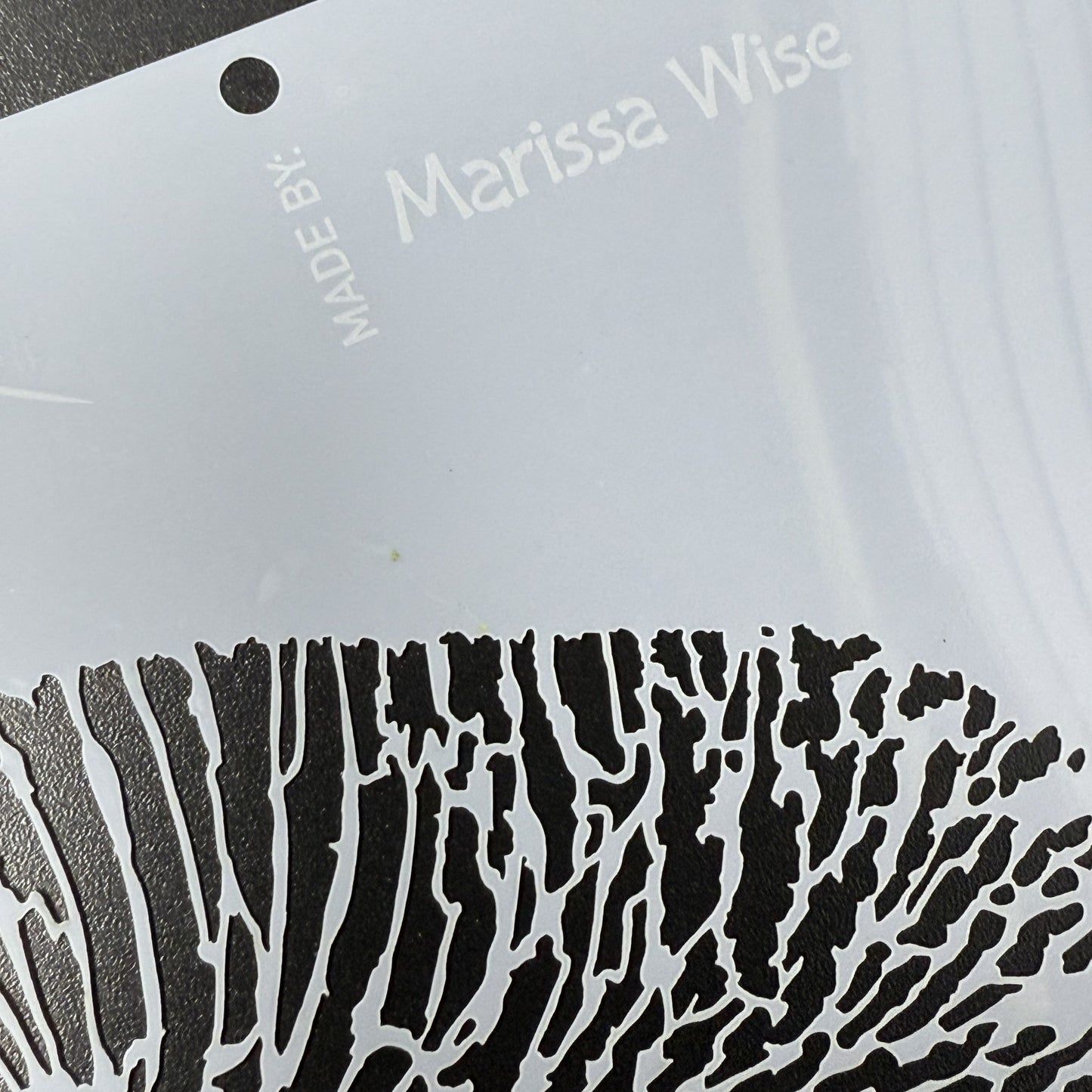 Two Banksia Flowers Stencil by De Gillett Cox (F-BAN-002)