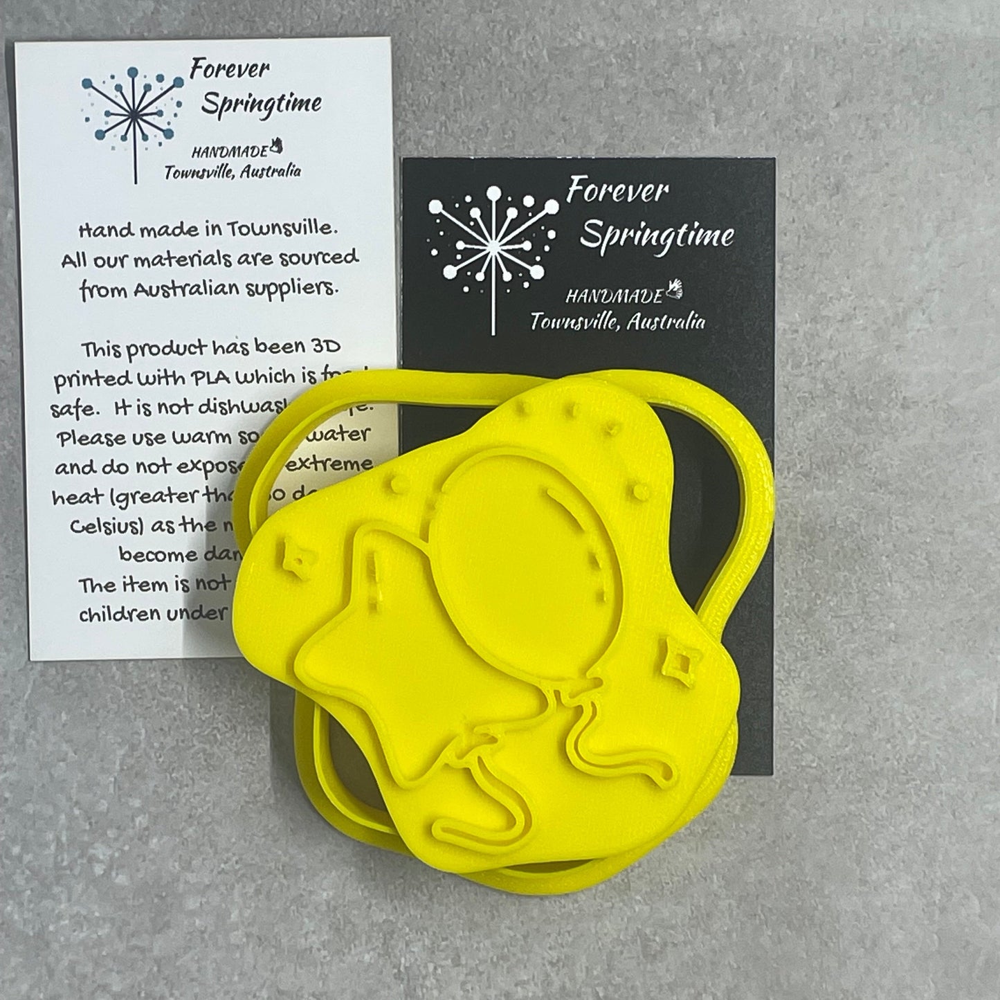 BALLOONS Cutter and Embosser Stamp: Art, Baking, Craft