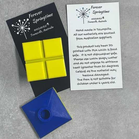GEOMETRIC '8' Stamp for Fondant / Polymer Clay / Clay / Plasticine