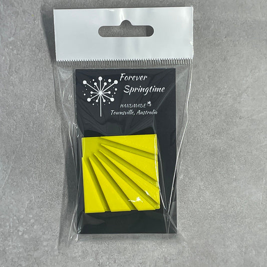 GEOMETRIC '6' Stamp for Fondant / Polymer Clay / Clay / Plasticine
