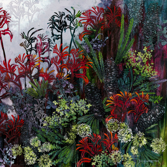 KANGAROO PAW SET - 5 Stencil Set by De Gillett Cox (SET-002)